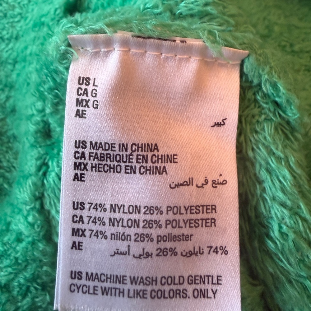 Style & Co. Kelly Green Chenille Women's Sweater - Picture 12 of 13